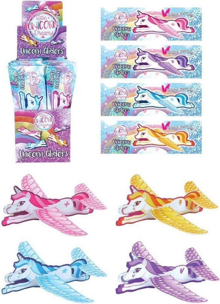 Unicorn Gliders Watch Them Fly - Assorted - TOYBOX Toy Shop
