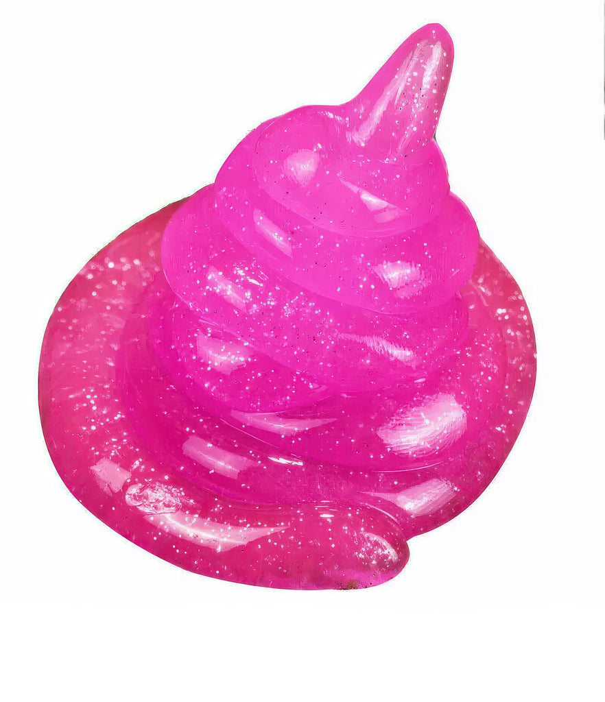 Unicorn Poo Pink Glitter Slime - TOYBOX Toy Shop