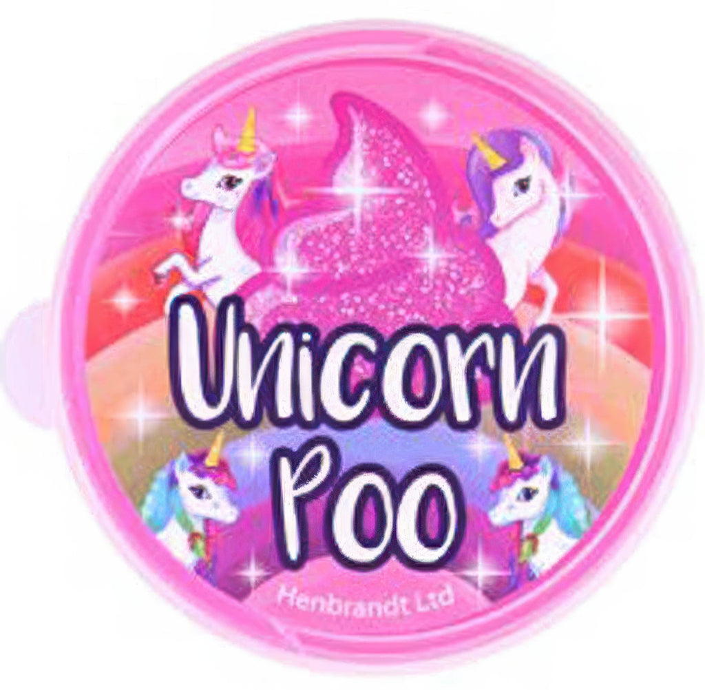 Unicorn Poo Pink Glitter Slime - TOYBOX Toy Shop