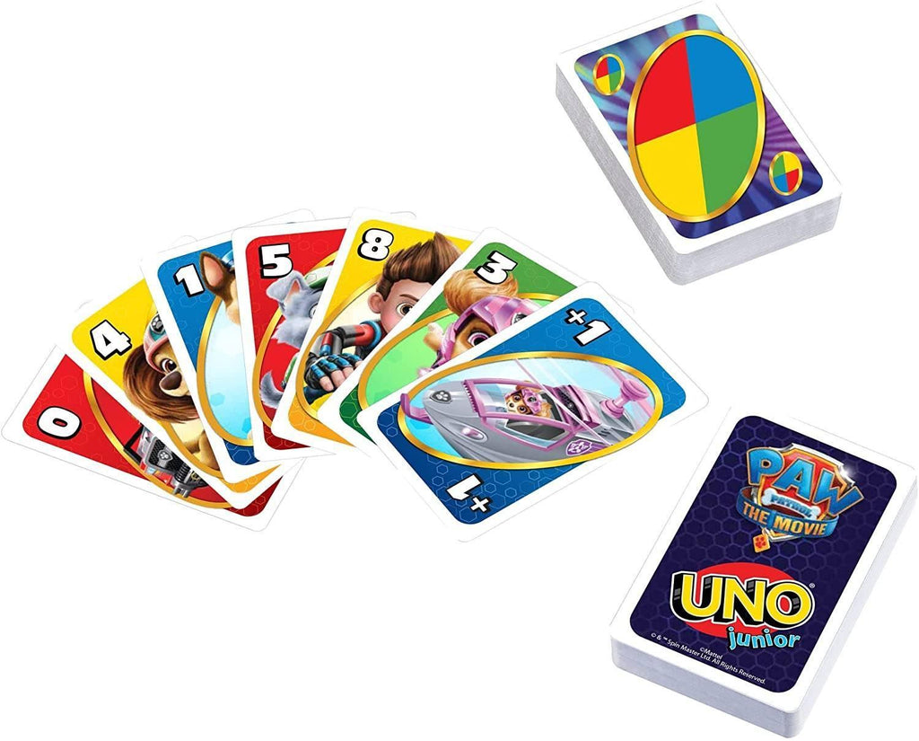 UNO Junior PAW Patrol Card Game - TOYBOX Toy Shop