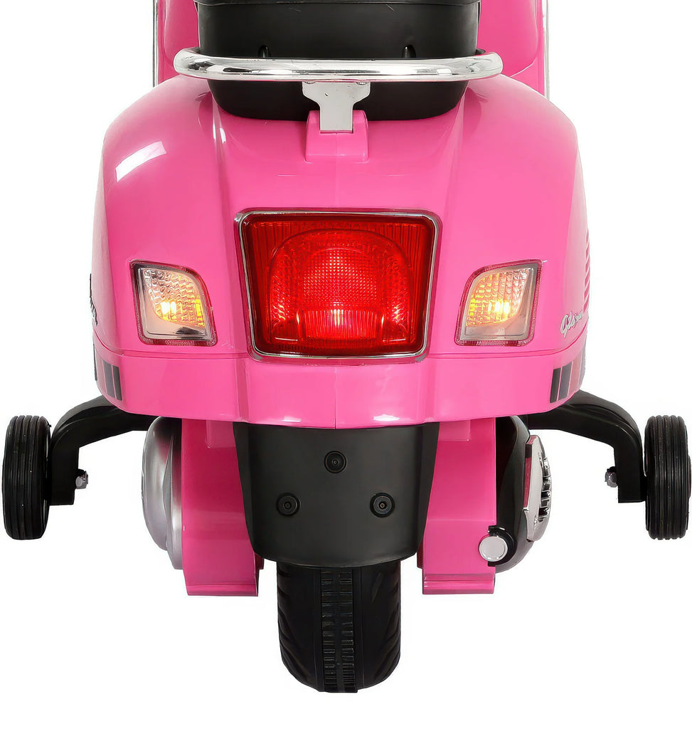 Vespa 946 Kids Electric 12V Battery Powered Motorbike Ride-on - Pink - TOYBOX Toy Shop