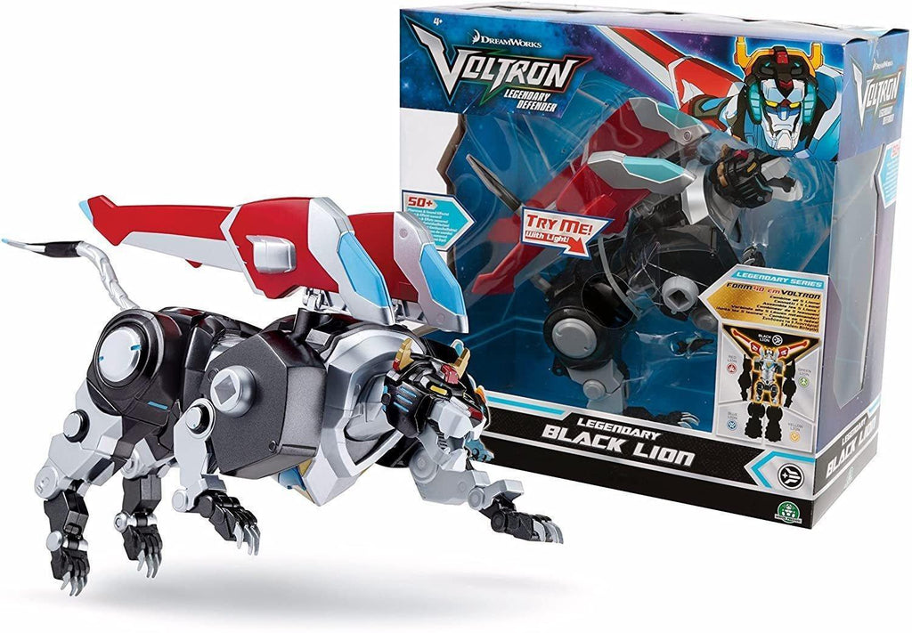 Voltron – Legendary Black Lion, light and sounds - TOYBOX Toy Shop