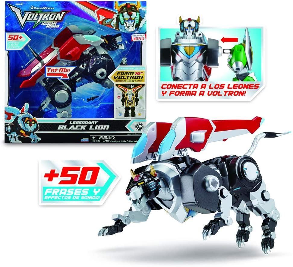 Voltron – Legendary Black Lion, light and sounds - TOYBOX Toy Shop