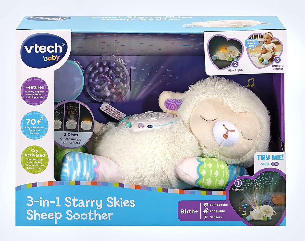 VTech 3-in-1 Starry Skies Sheep Soother - TOYBOX Toy Shop