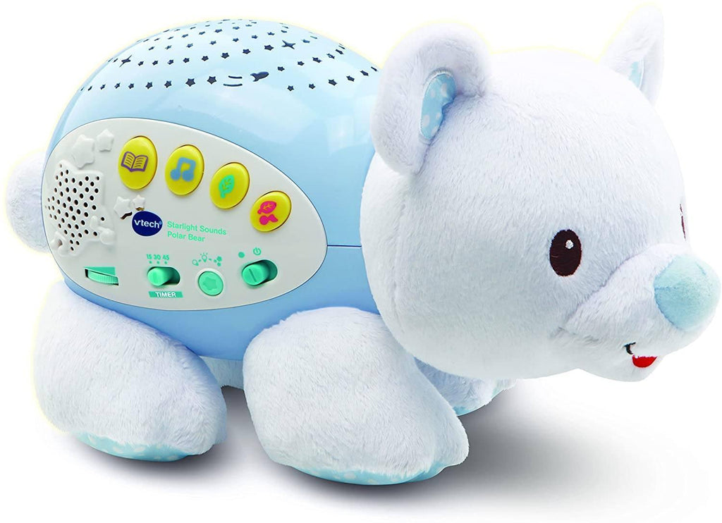 VTech 506903 Little Friendlies Starlight Sounds Polar Bear - TOYBOX Toy Shop