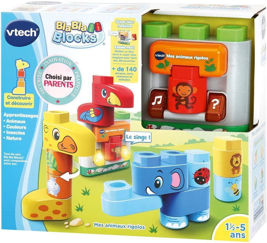 VTech 6046 Bla-Bla Blocks Electronic Building Kit With Funny Animals - TOYBOX Toy Shop