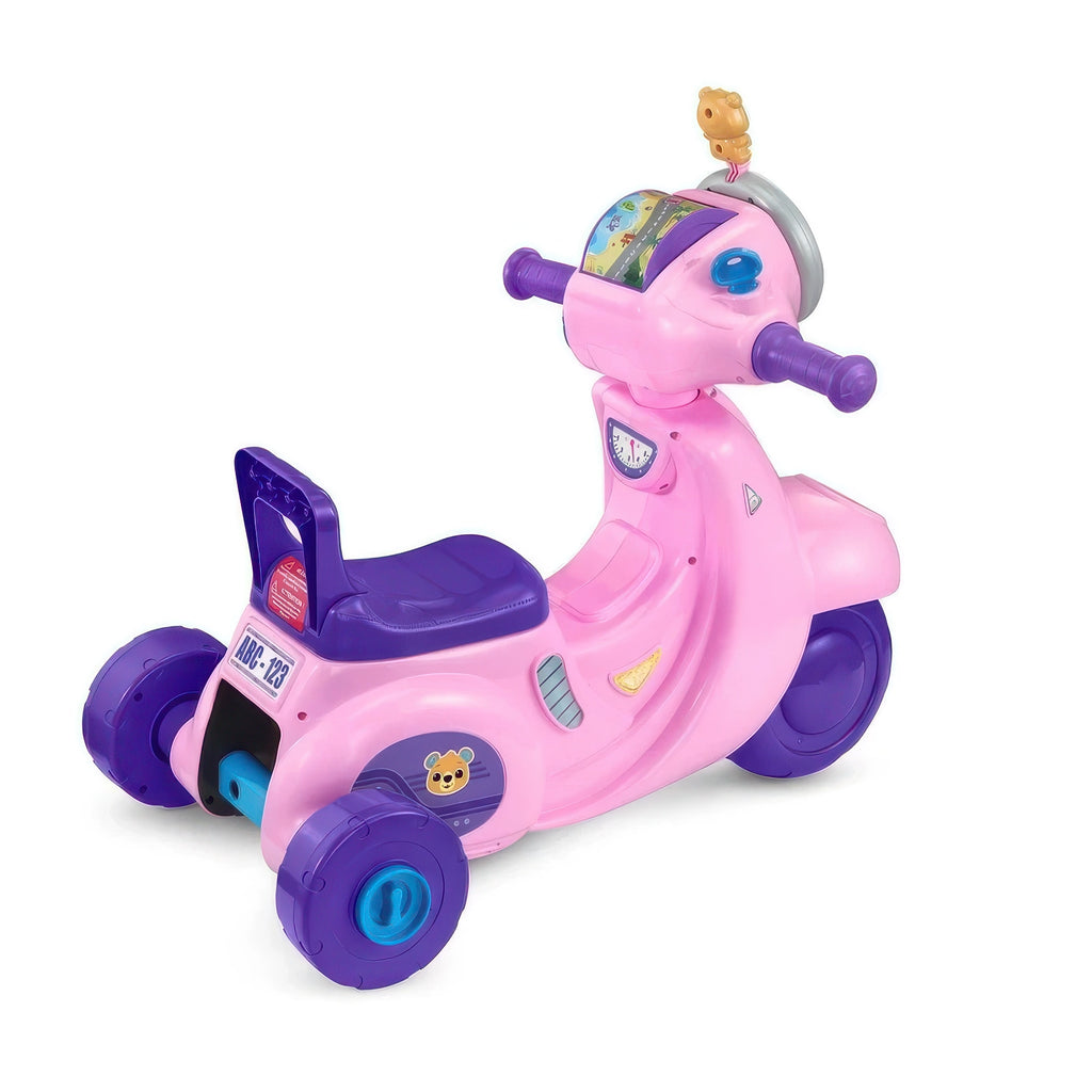 VTech Baby 2-in-1 Ride & Balance Scooter, Pink - TOYBOX Toy Shop