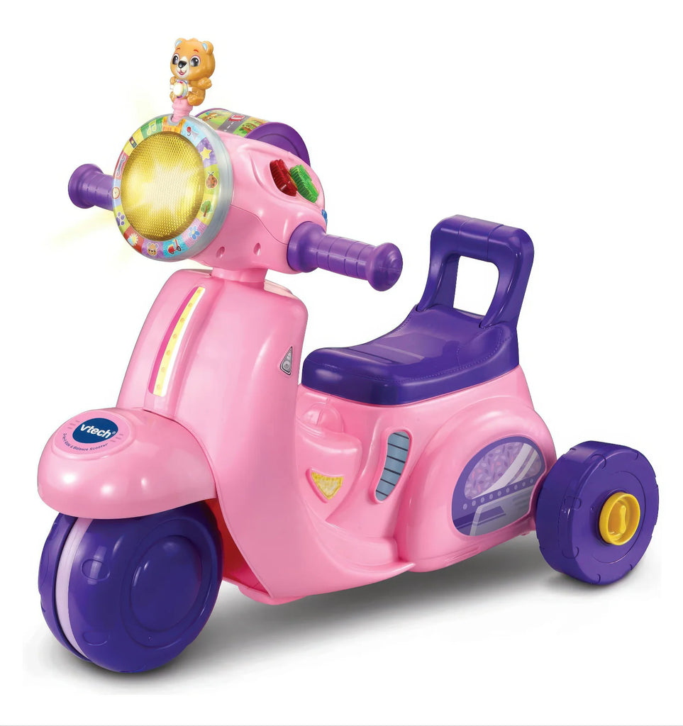 VTech Baby 2-in-1 Ride & Balance Scooter, Pink - TOYBOX Toy Shop