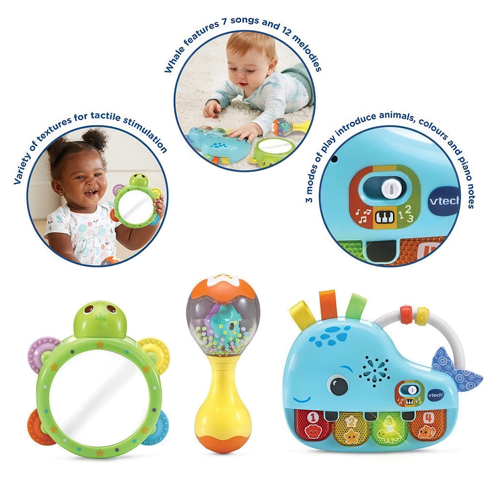 VTech Baby Ocean Buddies Animal Band Musical Toys - TOYBOX Toy Shop