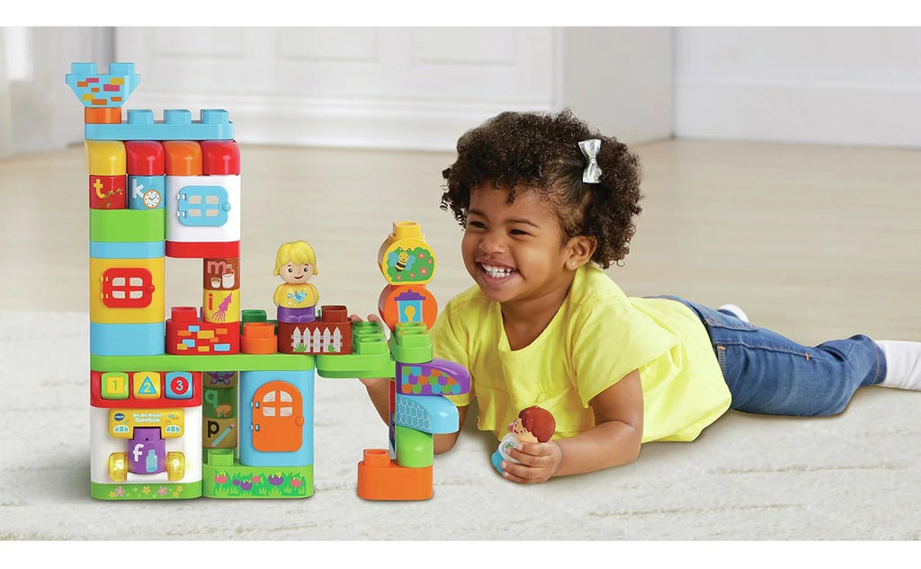 VTech BlaBla Blocks My Interactive Alphabet House - TOYBOX Toy Shop