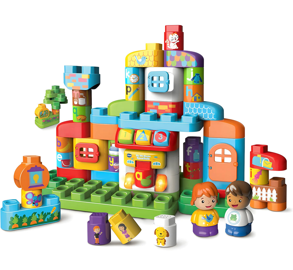 VTech BlaBla Blocks My Interactive Alphabet House - TOYBOX Toy Shop