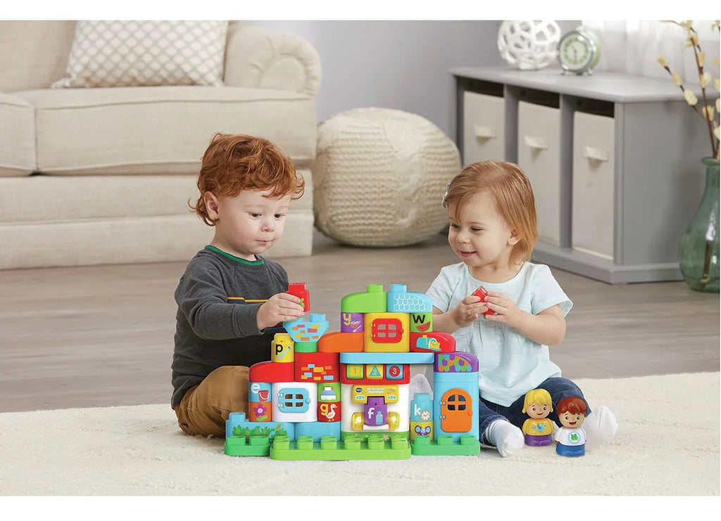 VTech BlaBla Blocks My Interactive Alphabet House - TOYBOX Toy Shop