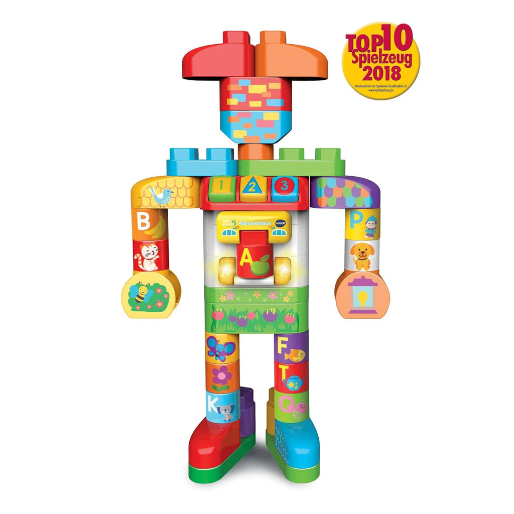 VTech BlaBla Blocks My Interactive Alphabet House - TOYBOX Toy Shop