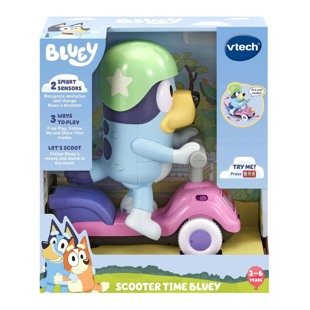 VTech Bluey Scooter Time Bluey - TOYBOX Toy Shop