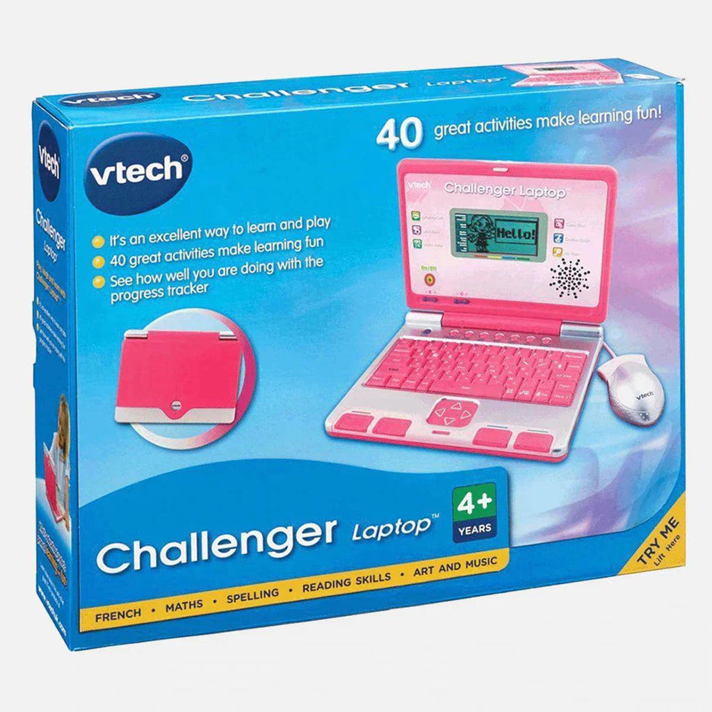 VTech Challenger Laptop Pink - TOYBOX Toy Shop