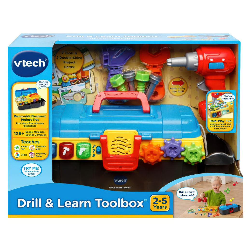 VTech Drill & Learn Toolbox - TOYBOX Toy Shop