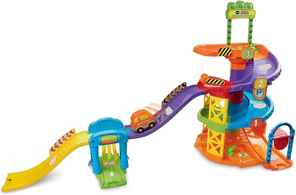 VTech Go! Go! Smart Wheels Spinning Spiral Tower Playset - Greek - TOYBOX Toy Shop