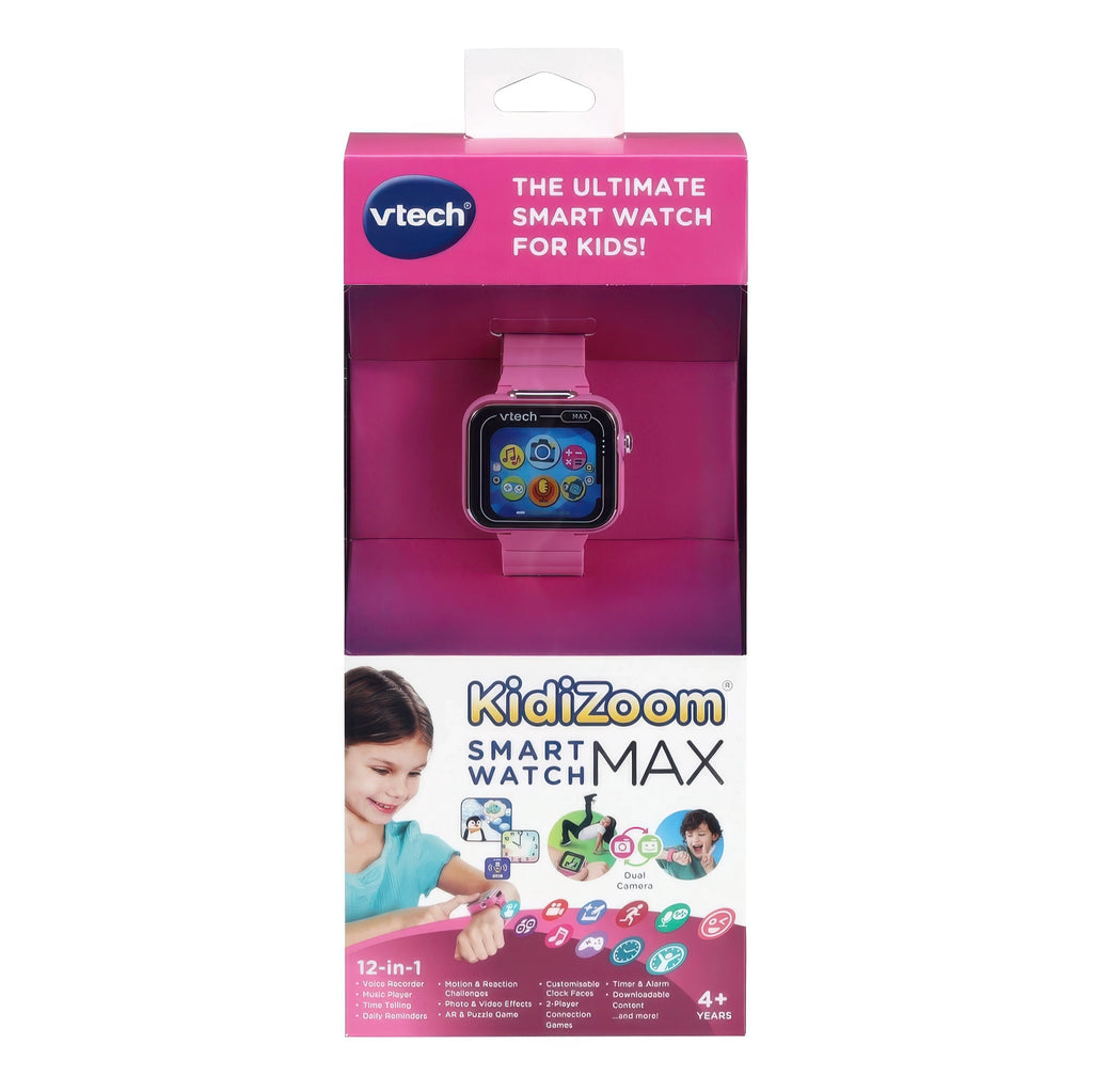 VTech KidiZoom Smart Watch MAX Pink - TOYBOX Toy Shop