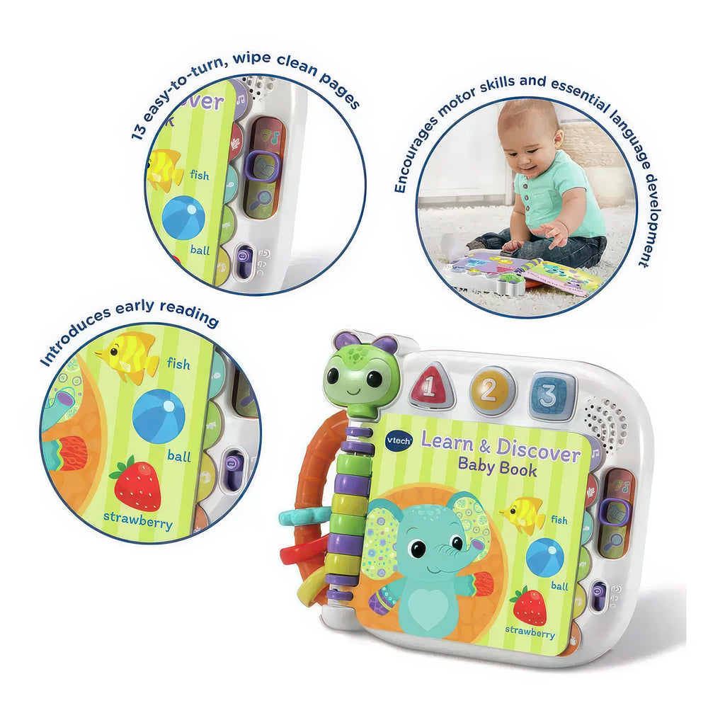 VTech Learn & Discover Baby Book - TOYBOX Toy Shop