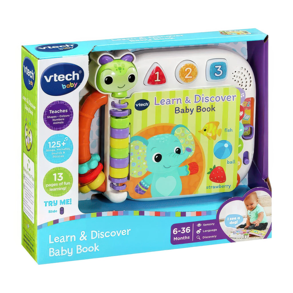 VTech Learn & Discover Baby Book - TOYBOX Toy Shop