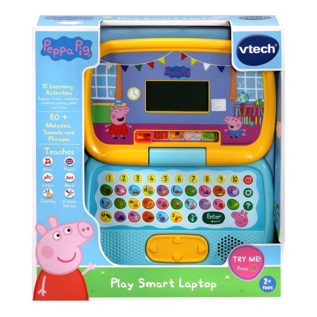 VTech Peppa Pig Learning Laptop - TOYBOX Toy Shop