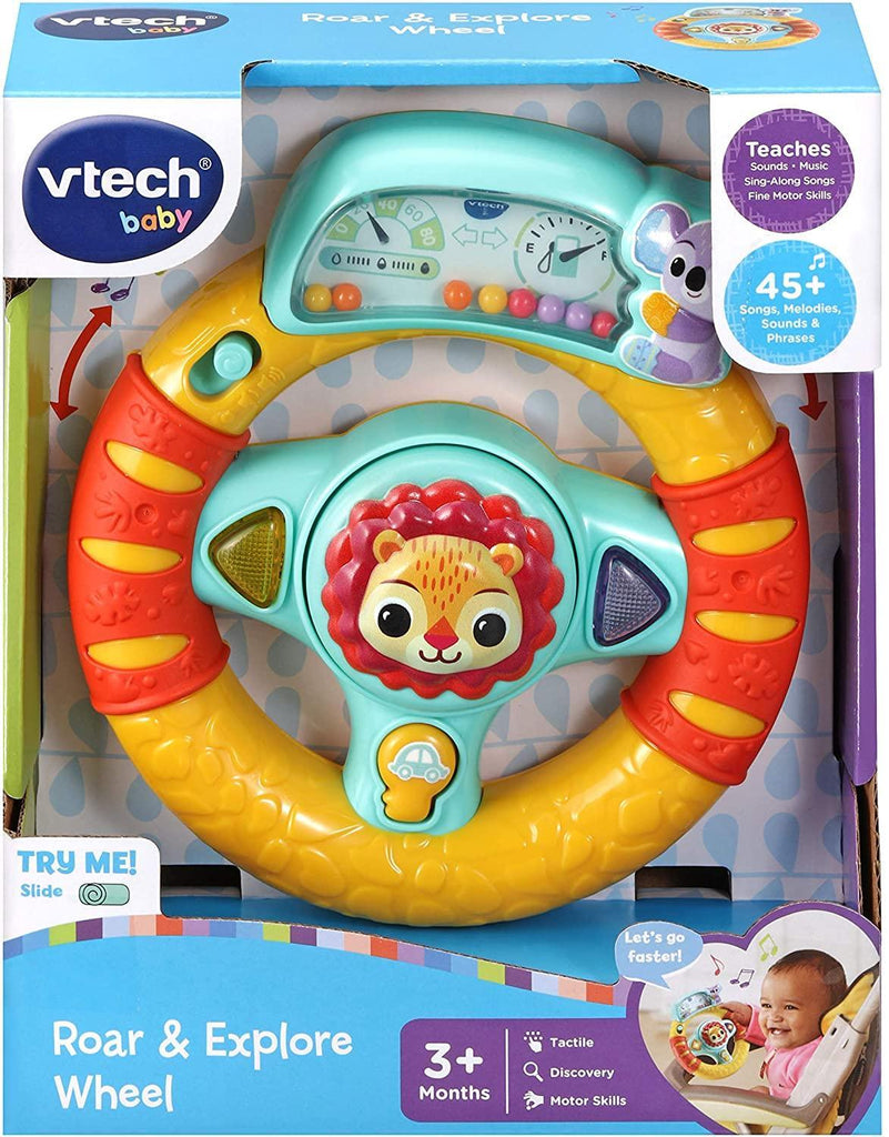 VTech Roar and Explore Wheel - TOYBOX Toy Shop