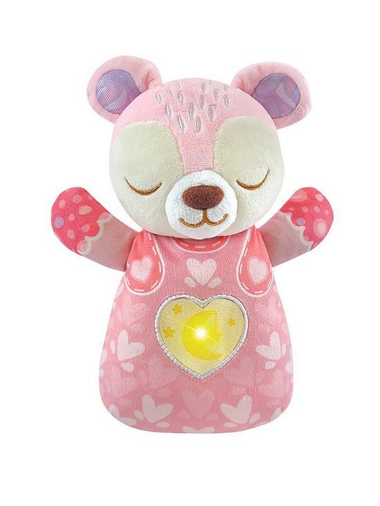 VTech Soothing Sounds Bear Pink - TOYBOX Toy Shop
