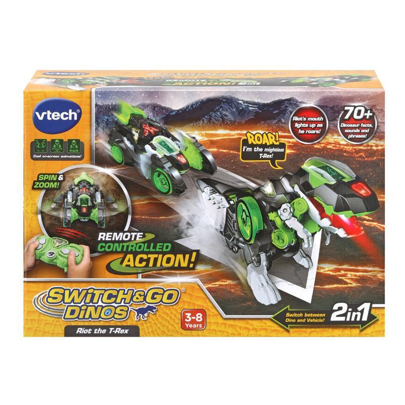 VTech Switch & Go Dinos Riot the T-Rex - TOYBOX Toy Shop