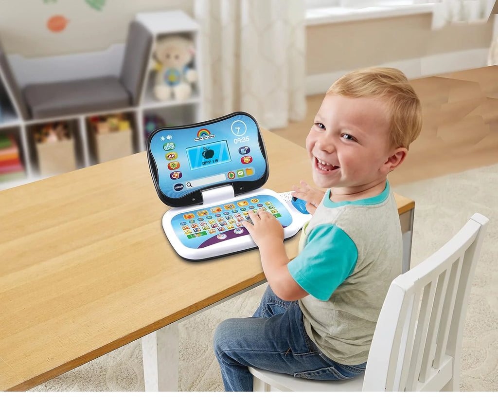 VTech Toddler Tech Laptop - Blue - TOYBOX Toy Shop