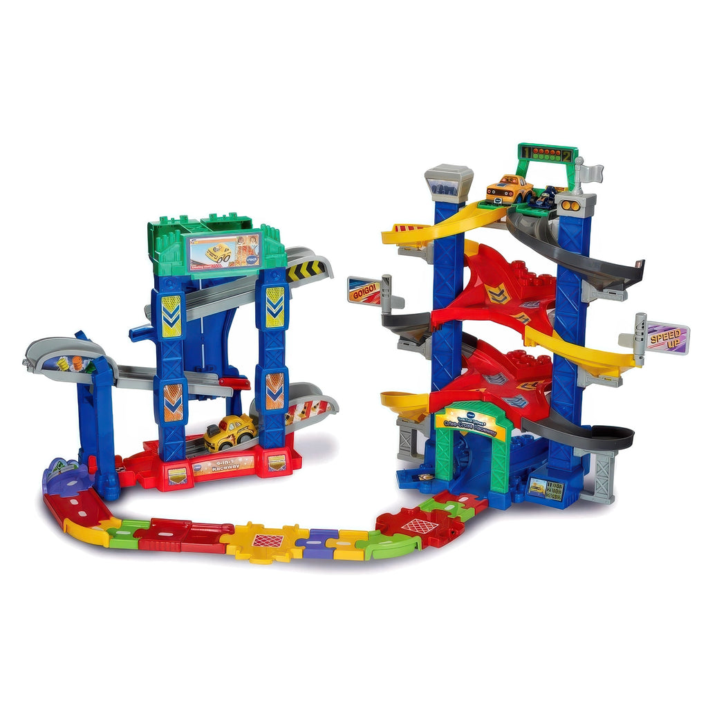 VTech Toot-Toot Drivers Criss-Cross Raceway Playset - TOYBOX Toy Shop