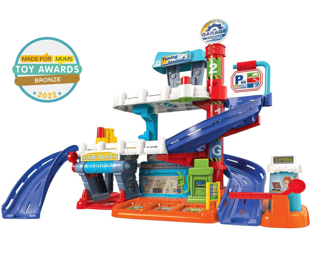 Vtech Toot-Toot Drivers Fix & Fuel Garage - TOYBOX Toy Shop