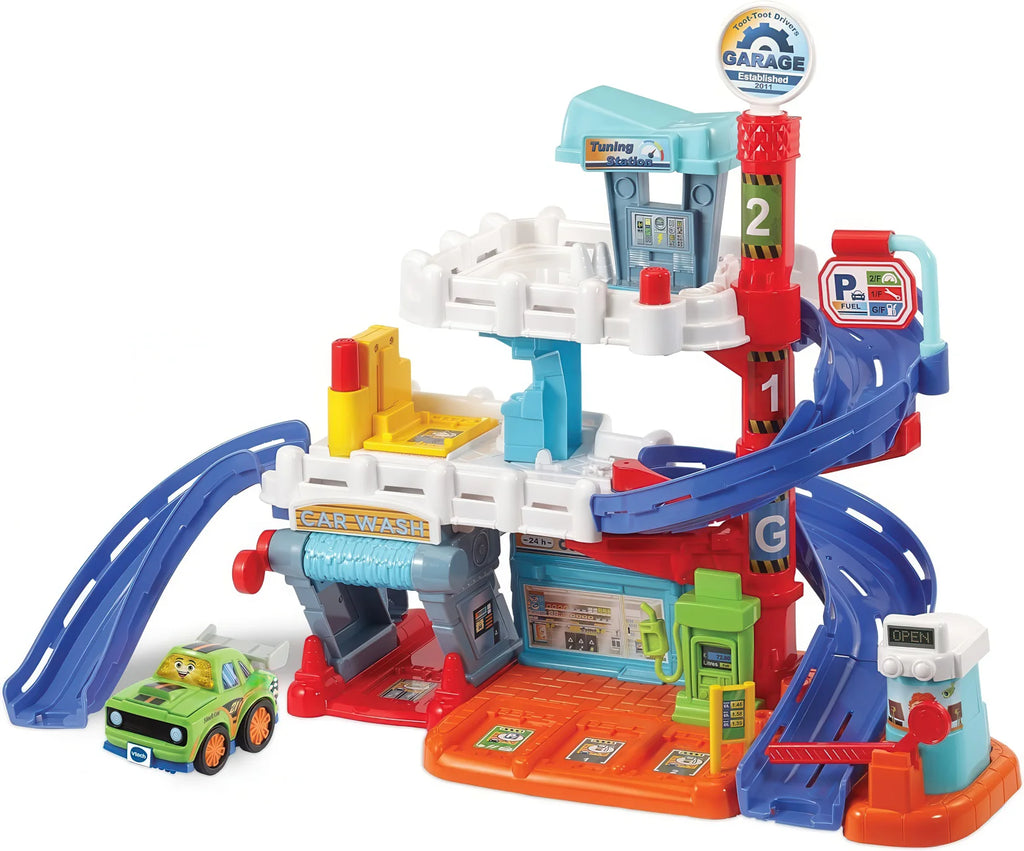 VTech Toot-Toot Drivers Garage Giant Play Set - TOYBOX Toy Shop