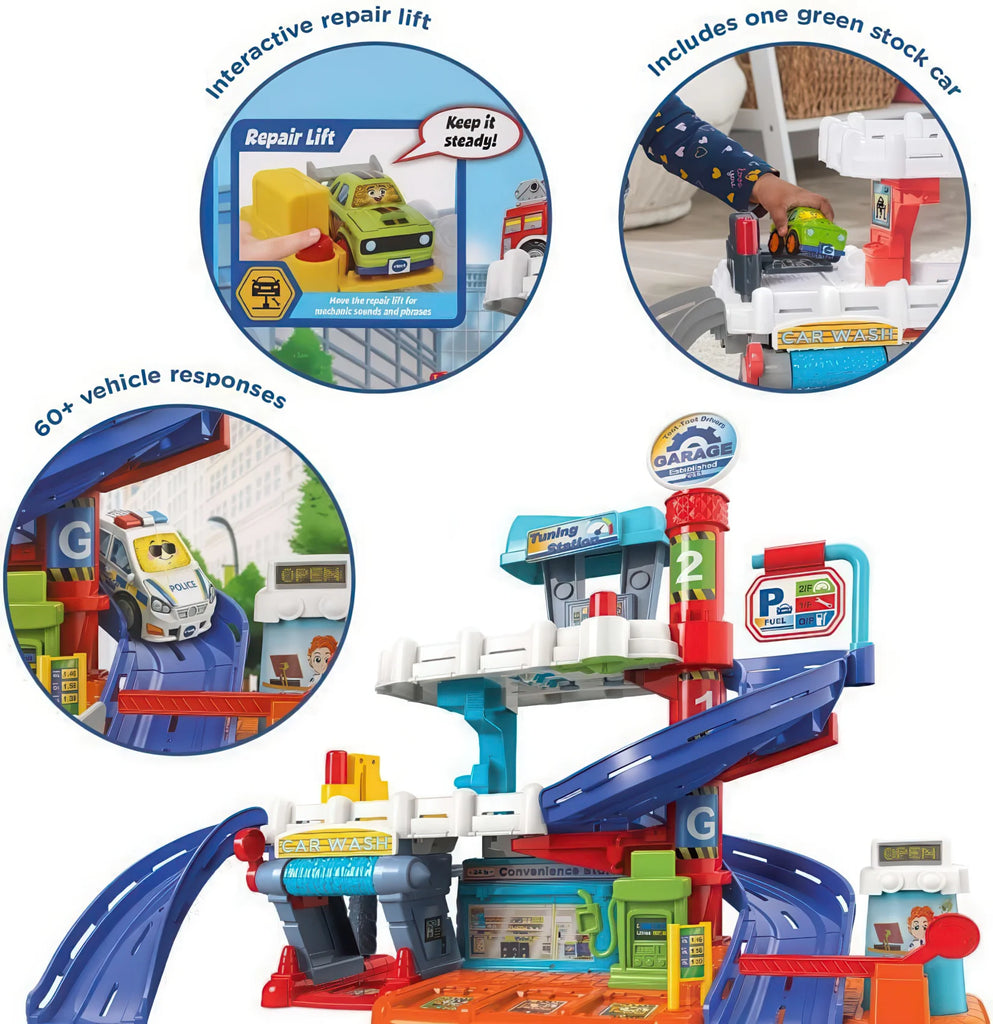 VTech Toot-Toot Drivers Garage Giant Play Set - TOYBOX Toy Shop