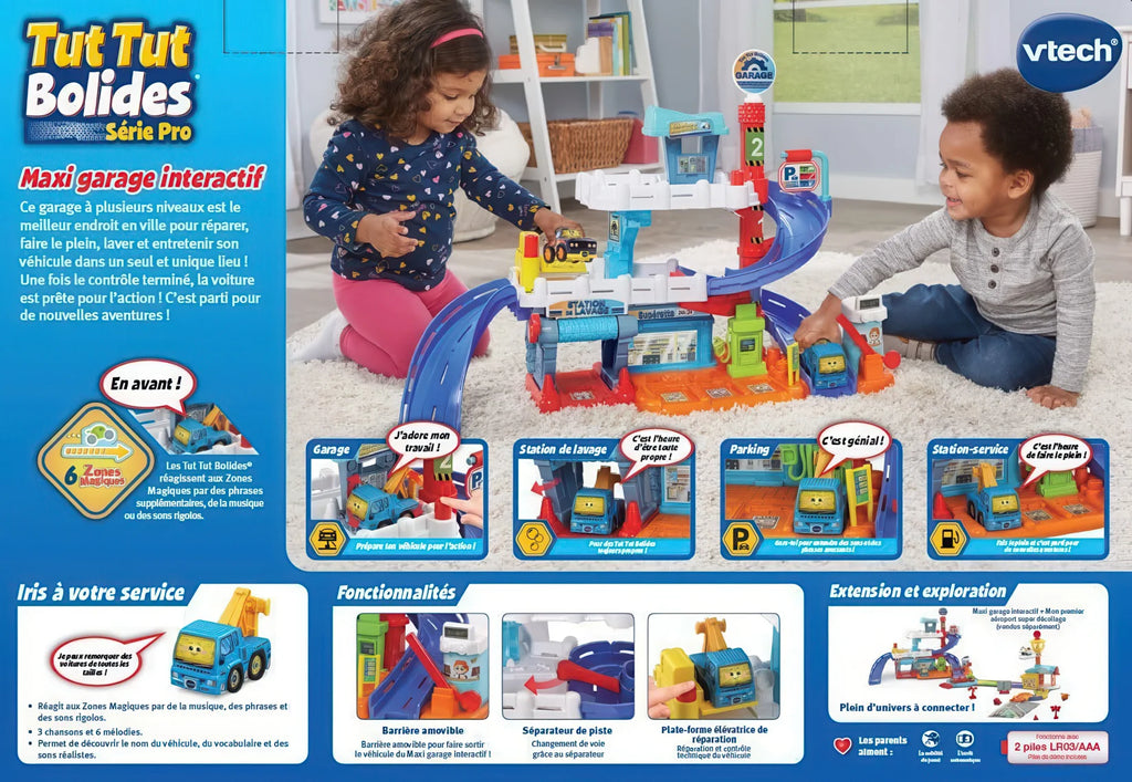 VTech Toot-Toot Drivers Garage Giant Play Set - TOYBOX Toy Shop