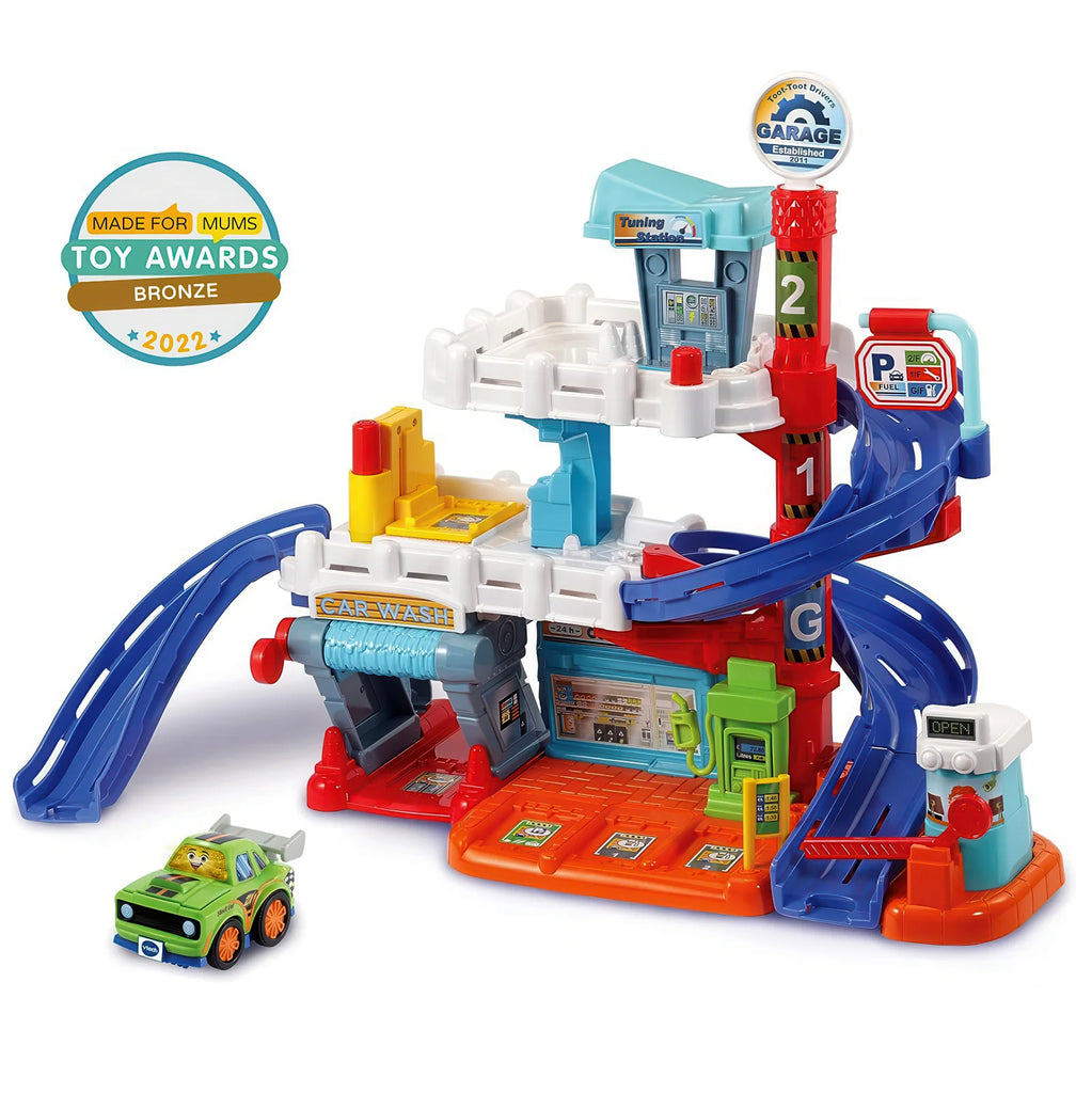 Vtech Toot-Toot Drivers Fix & Fuel Garage - TOYBOX Toy Shop