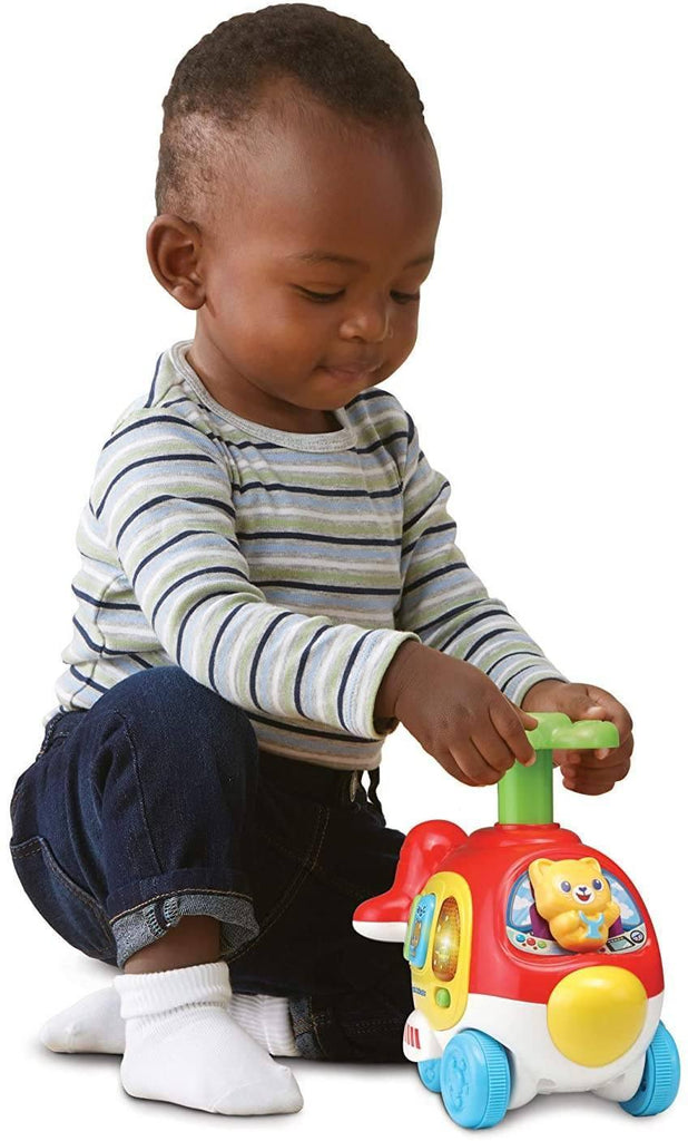 VTech Toot-Toot Push and Spin Helicopter - TOYBOX Toy Shop