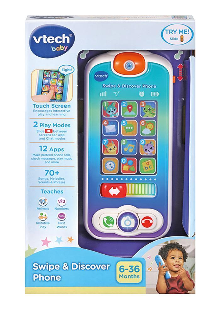 VTech Touch & Swipe Baby Phone - TOYBOX Toy Shop
