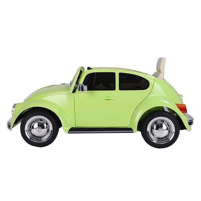 VW Beetle 12V Battery Ride-on Car with Remote Control - Colour Green - TOYBOX Toy Shop