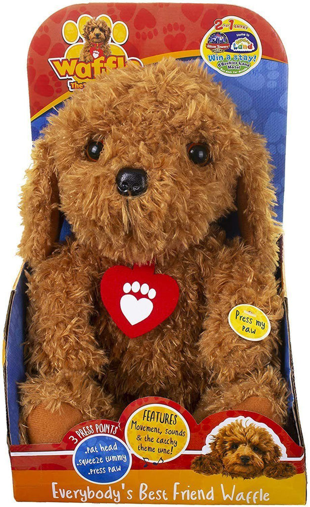 Waffle the Wonder Dog 3403 Interactive Soft Toy - TOYBOX Toy Shop