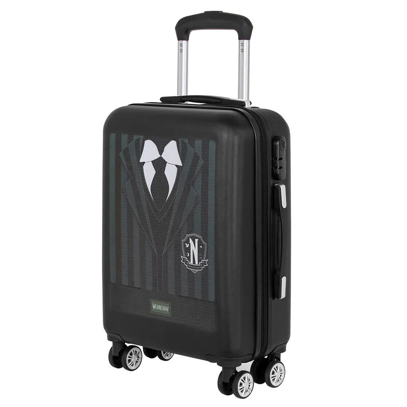 Wednesday Uniform ABS Trolley Suitcase 55cm - TOYBOX Toy Shop