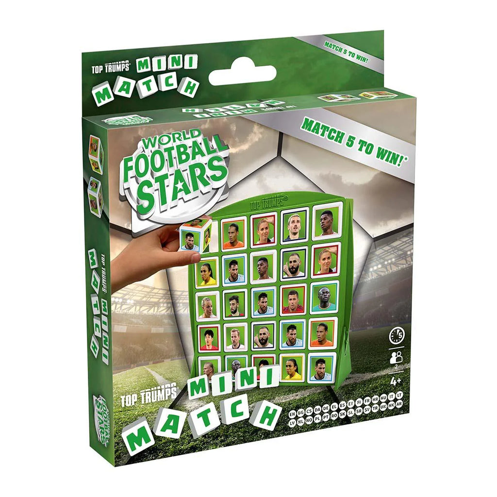 TOP TRUMPS World Football Stars Green Mini Match - TOYBOX Toy Shop