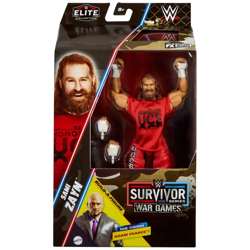 WWE Elite Collection Survivor Series Sami Zayn Action Figure - TOYBOX Toy Shop