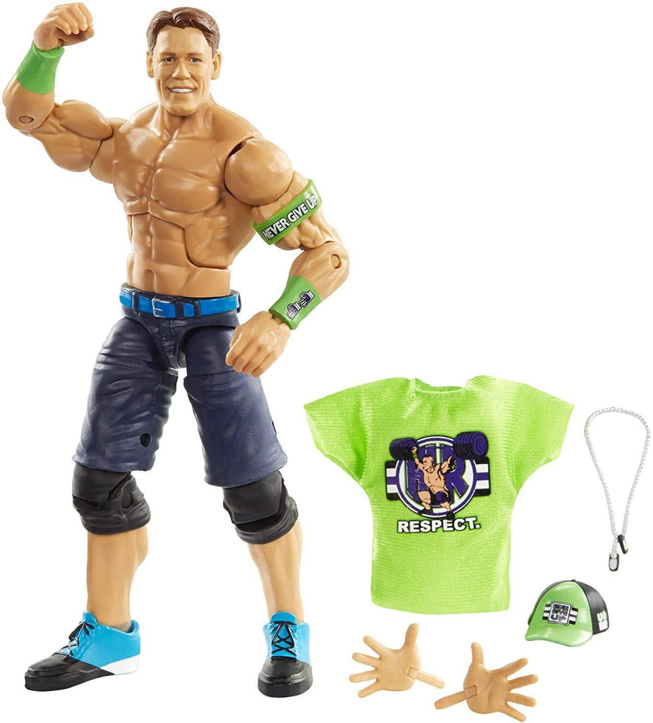 WWE GCL61 Elite Collection John Cena Deluxe Action Figure with Realistic Facial Detailing - TOYBOX Toy Shop