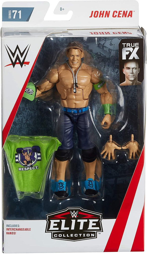 WWE GCL61 Elite Collection John Cena Deluxe Action Figure with Realistic Facial Detailing - TOYBOX Toy Shop