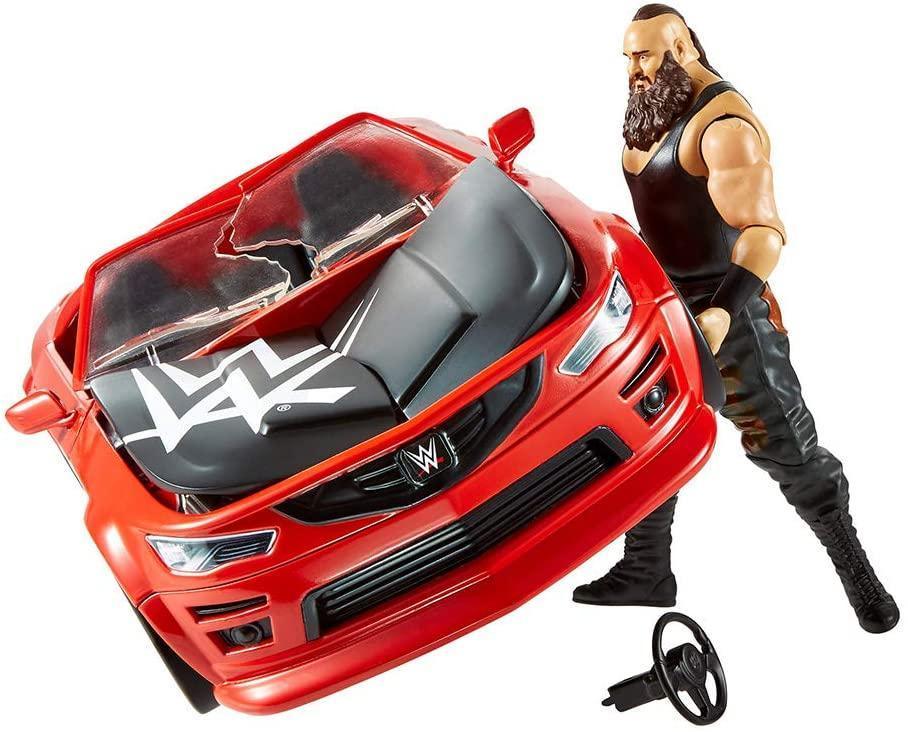 WWE GDC21, Braun Strowman con Macchina Wrekkin’ Slam Mobile - TOYBOX Toy Shop