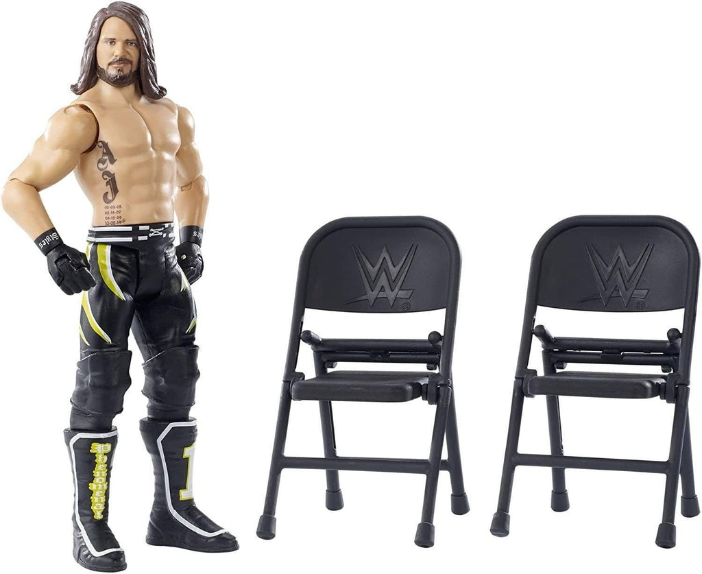 WWE GGP08 Wrekkin AJ Styles Action Figure with Accessories, 6 Inch - TOYBOX Toy Shop