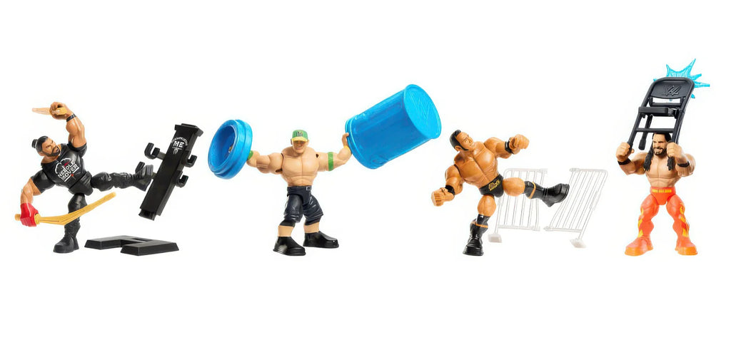 WWE Knuckle Crunchers Figure 8cm - Assorted - TOYBOX Toy Shop