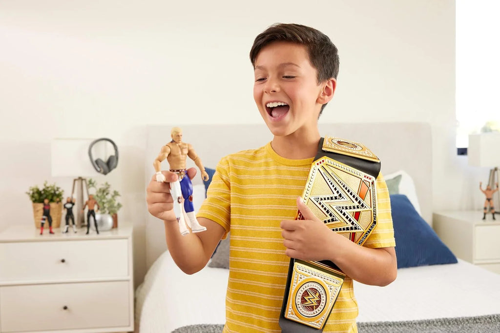 WWE New Gold Heavyweight Title Belt - TOYBOX Toy Shop