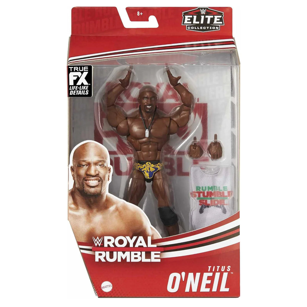 WWE Royal Rumble Elite Collection Action Figure - Titus Oneil - TOYBOX Toy Shop