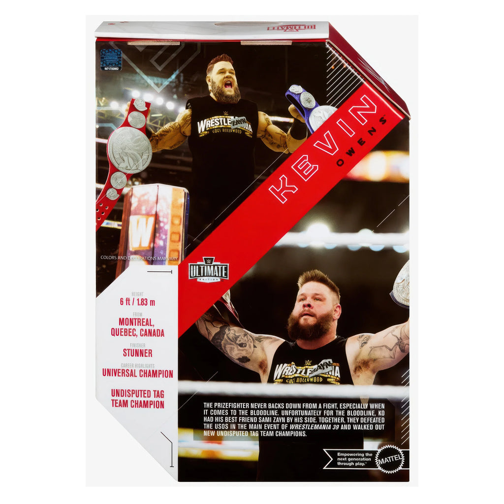 WWE Ultimate Edition Action Figure - Kevin Owens - TOYBOX Toy Shop